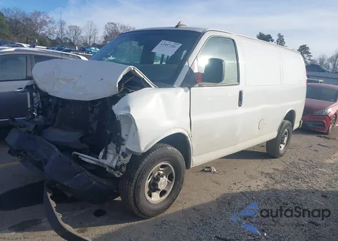 2020 Chevrolet Express Cargo Rwd 2500 Regular Wheelbase Wt from USA, damaged, VIN 1GCWGAFP6L1219608